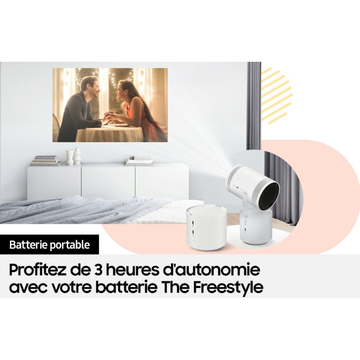 Accessoire vidéoprojecteur Batterie externe Freestyle couleur unique, SAMSUNG
