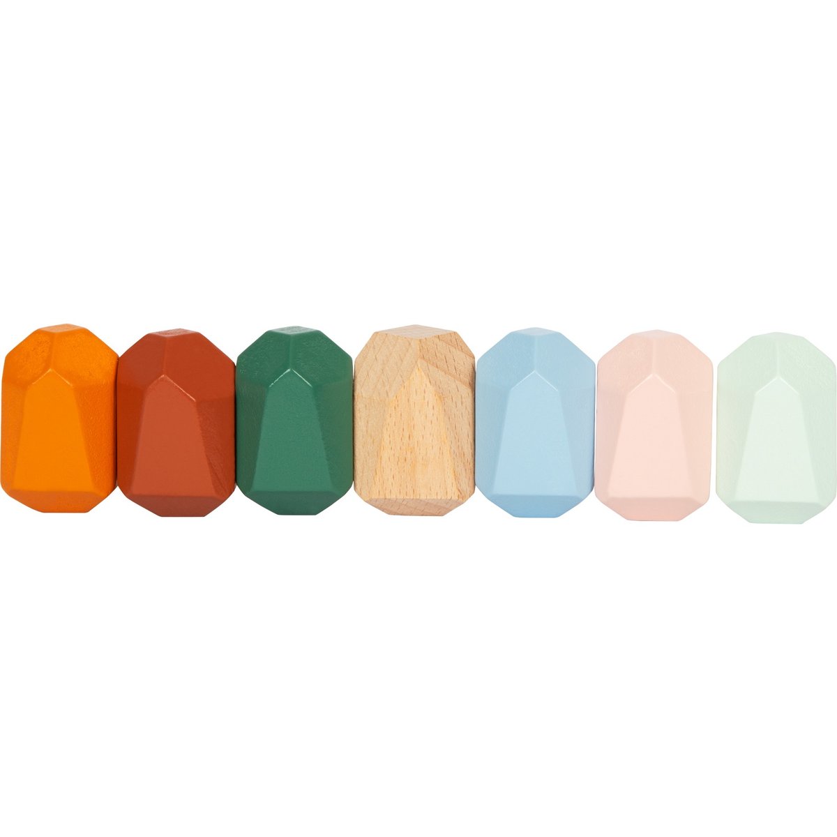 Pierres d'équilibre en bois Safari beige, SMALL FOOT COMPANY