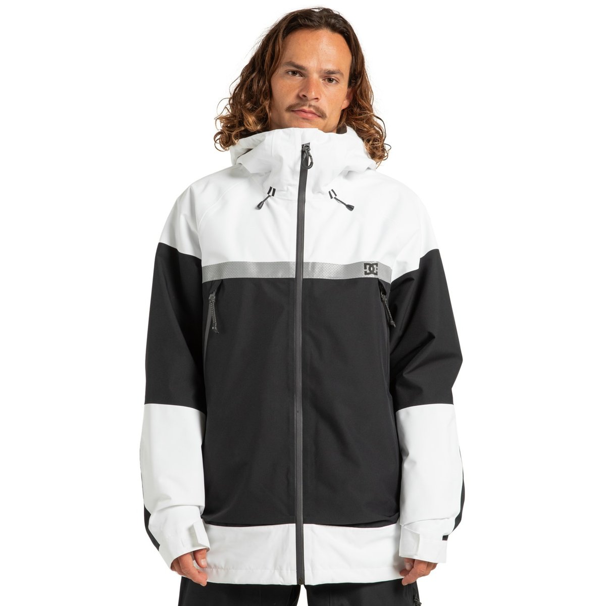 DC Shoes Technical Outerwear|Technical Jackets Unisexe ADYTJ03087 blanc white/black, DC SHOES