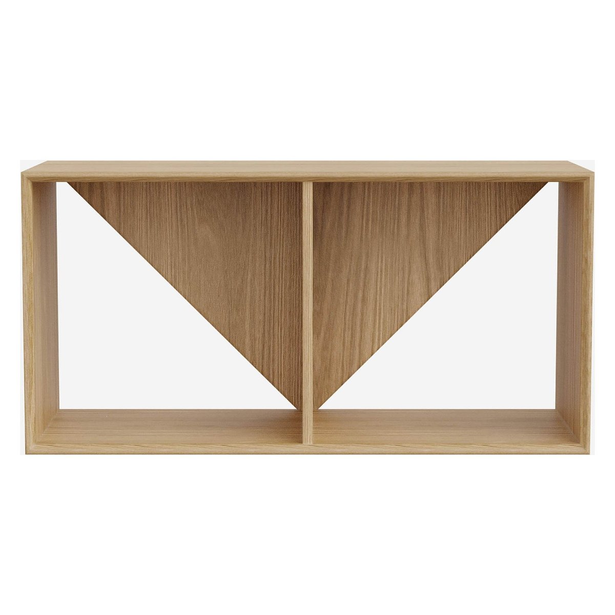 Etagère bois UVY naturel clair, HABITAT