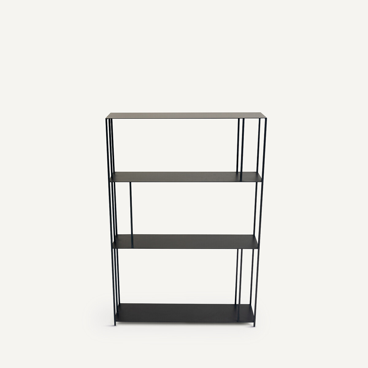Libreria metallo H117 cm, Parallel XS slim nero , AM.PM