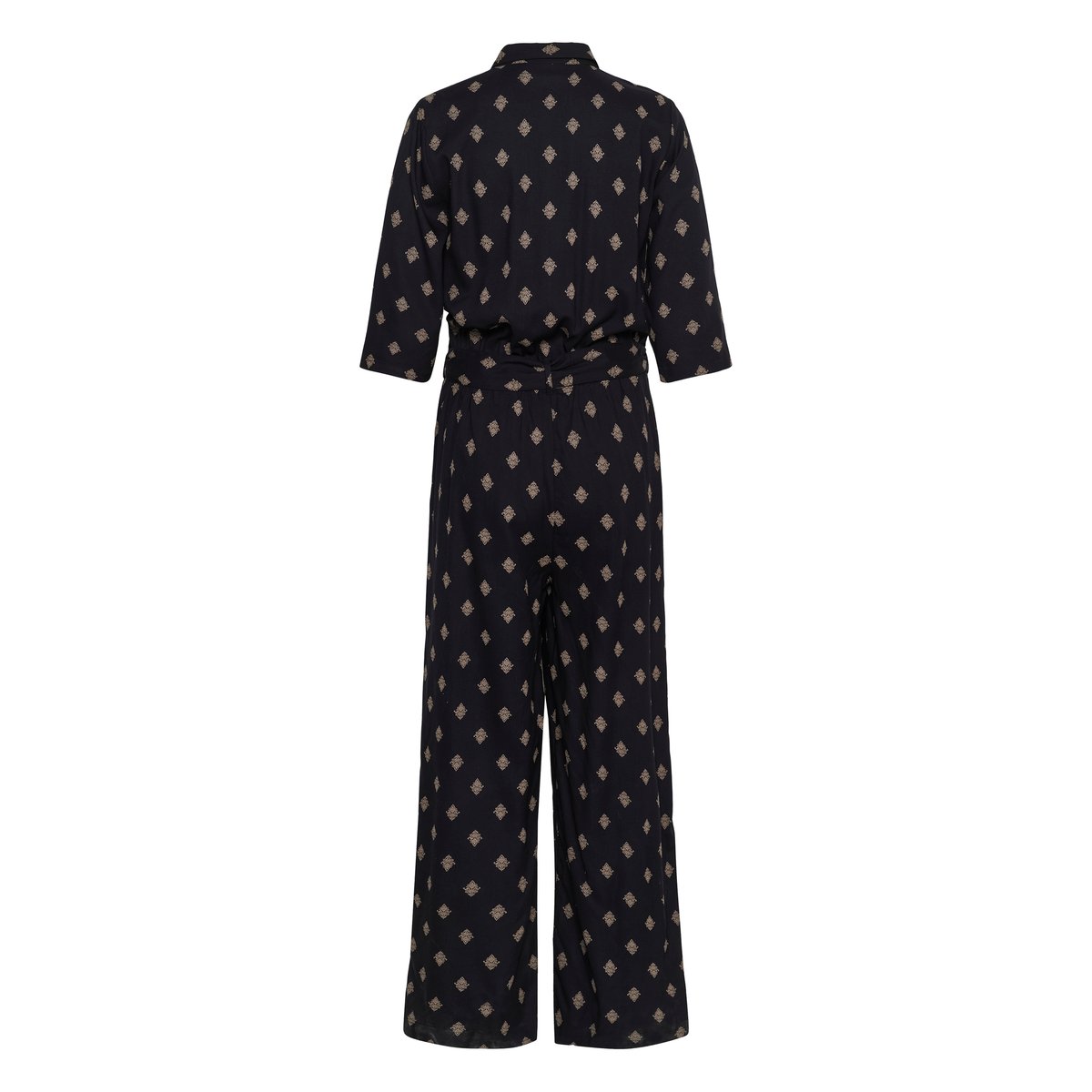 Combinaison noir black gray vintage baroque, KAFFE