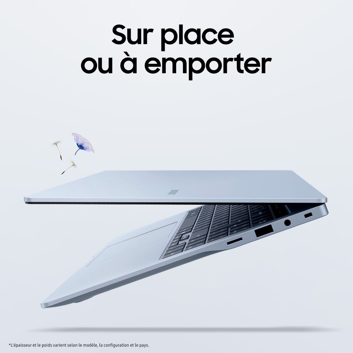 Ordinateur portable GB4 Edge SE 15.6' 15,6" Snapdragon X 16 Go RAM LPDDR5x SSD 256 Go (souris incluse) couleur unique, SAMSUNG