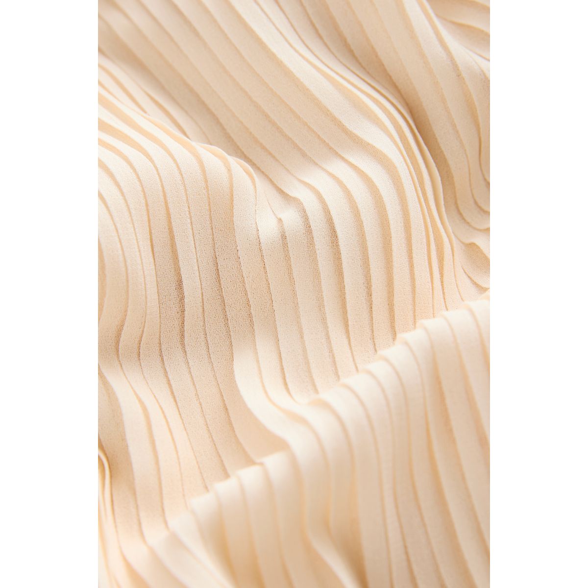 Robe mi-longue à taille tombante crème, NEXT