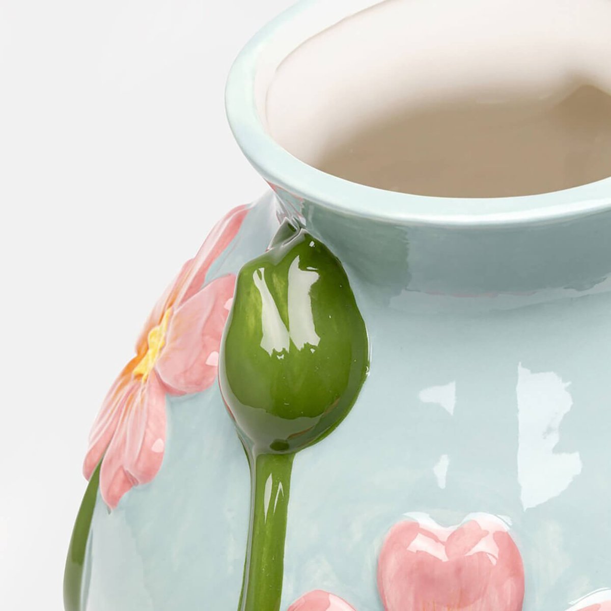 Vase fleurs bleu, KARE DESIGN