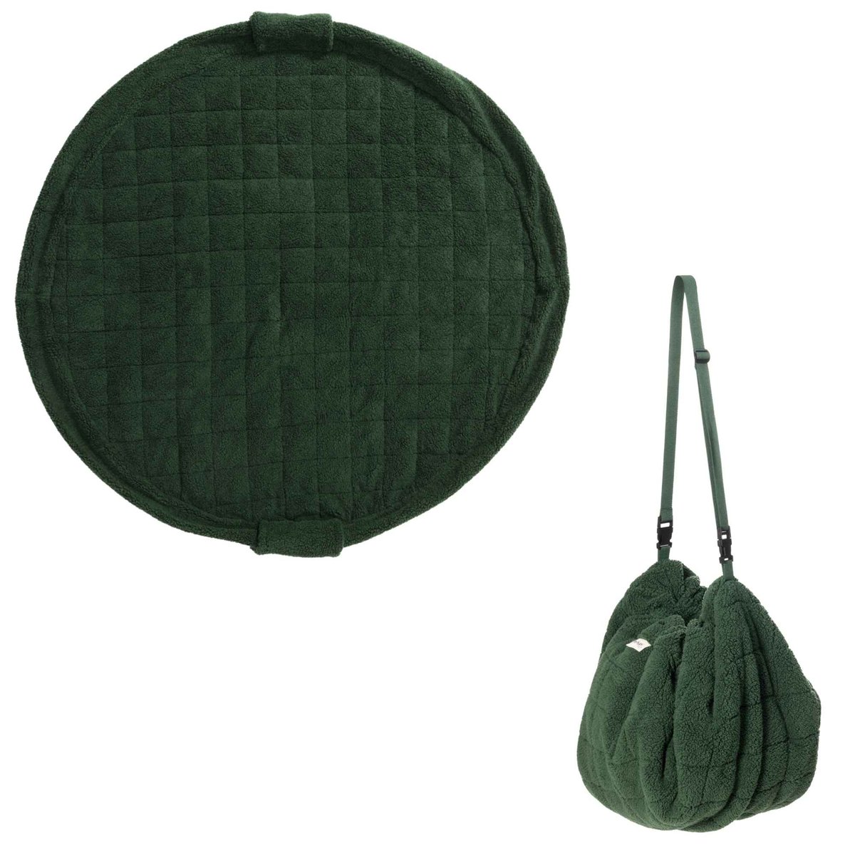 play&go - tapis d´éveil & sac - evergreen teddy green, PLAY ET GO