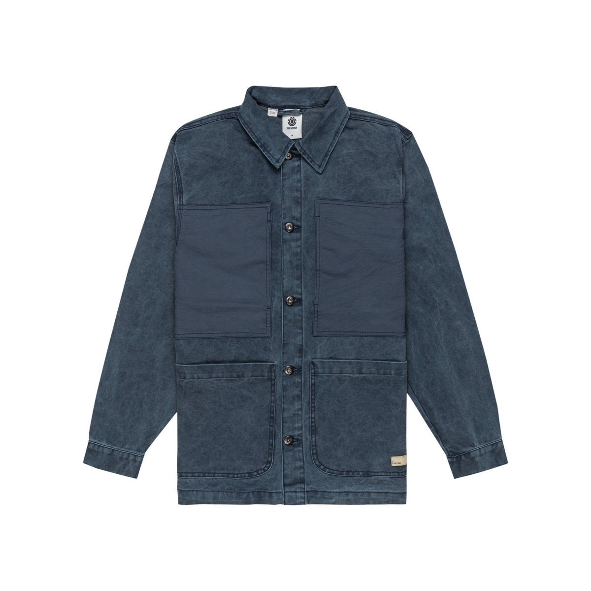 Veste en toile CARPENTER bleu eclipse navy, ELEMENT