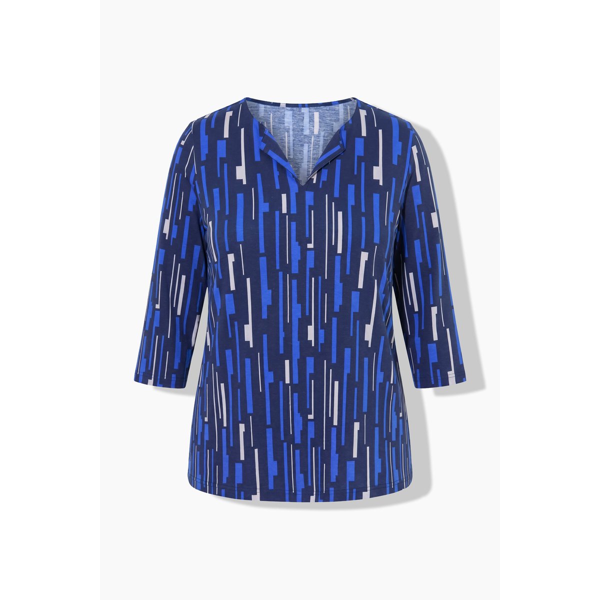 T-shirt imprimé graphique marine, ULLA POPKEN