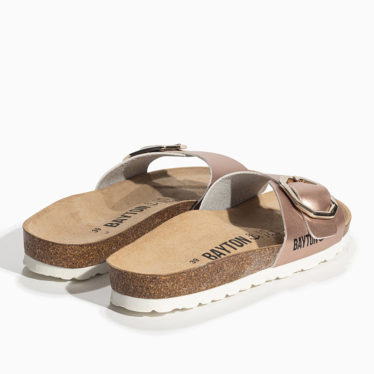 Sandales ZEPHYR rose-or, BAYTON