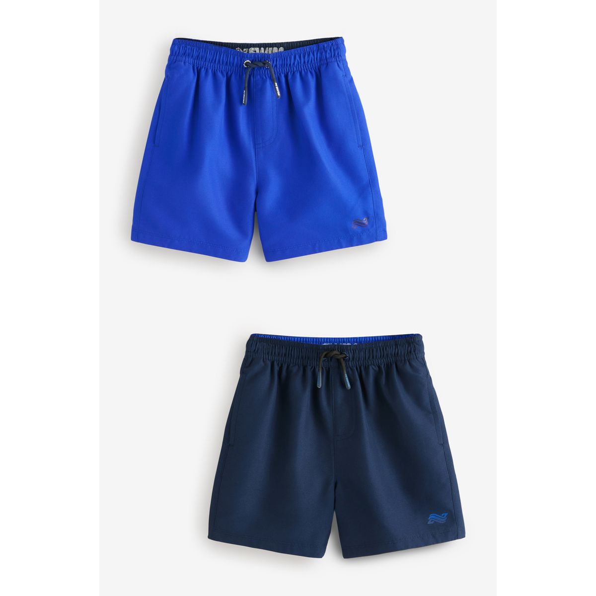 Short de bain, lot 2 bleu cobalt et marine, NEXT