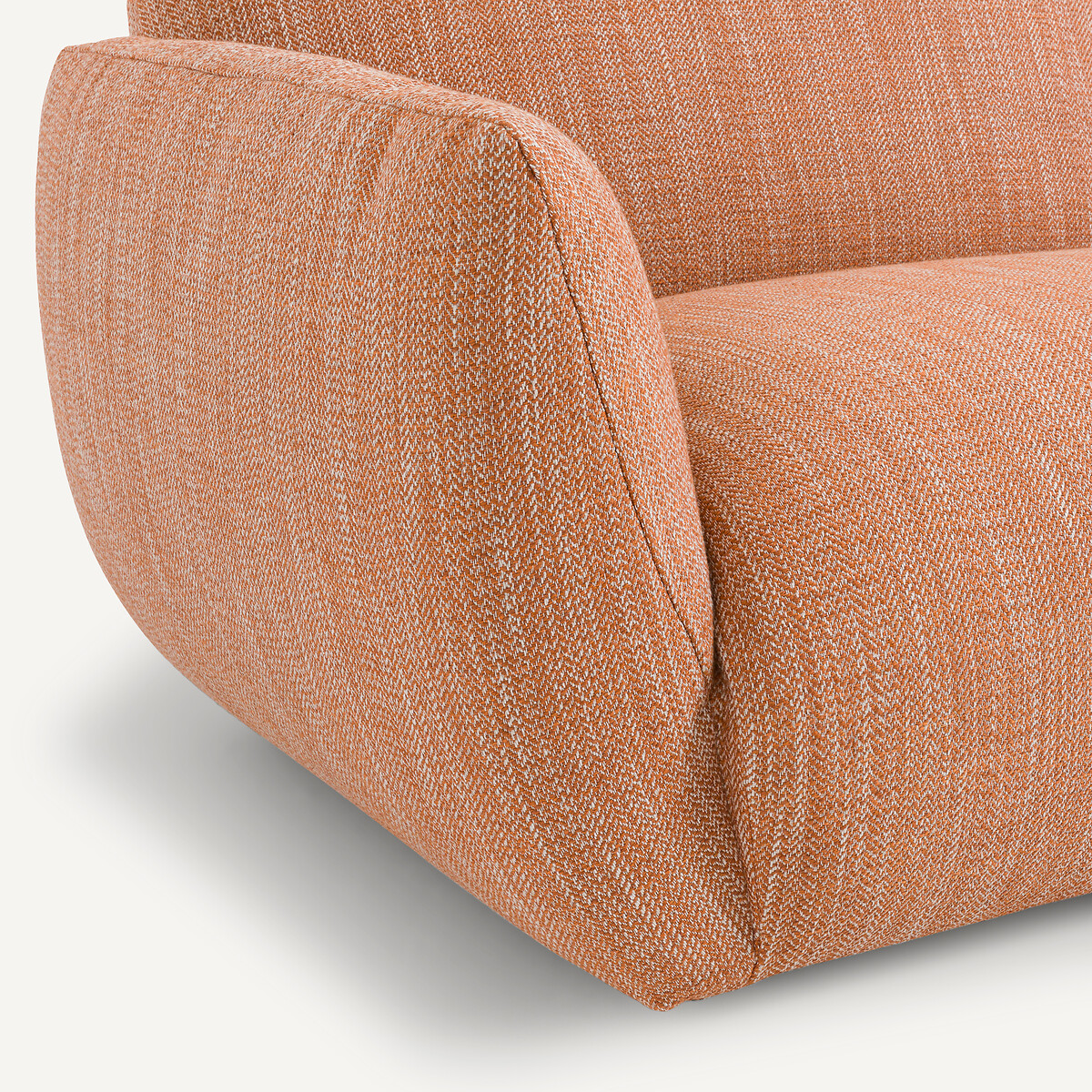 Zetel in tweed keperstof, Spogano roussillon/linnen, AM.PM