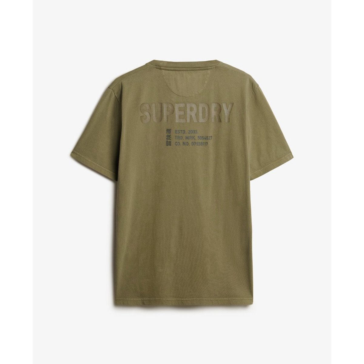 T-shirt à motif Utility Sport vert olive foncé, SUPERDRY