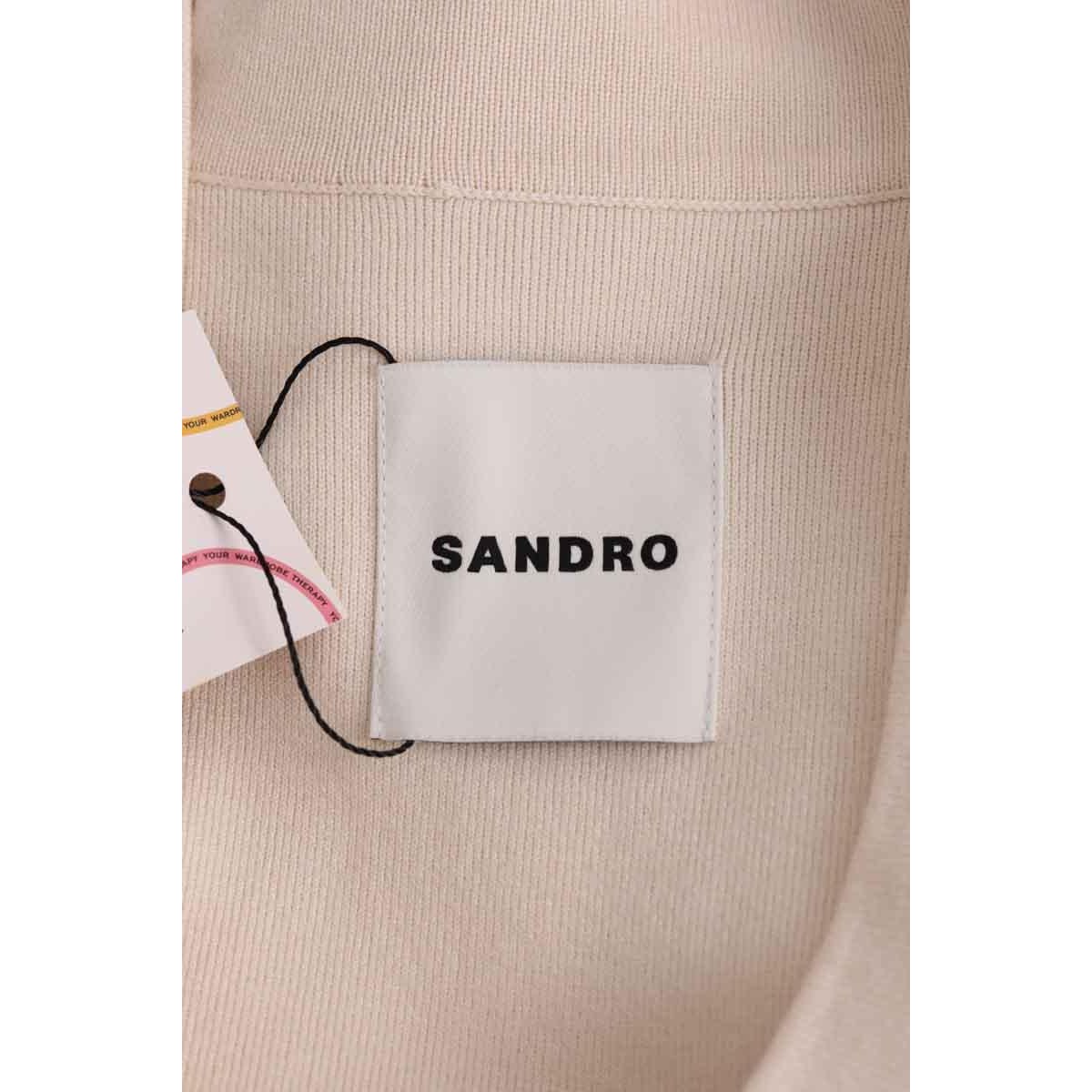 Cardigan - Très Bon État ecru, SANDRO