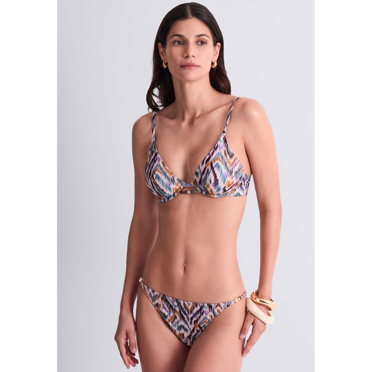 Haut de maillot de bain Triangle Aurora Sands. rose, AUBADE