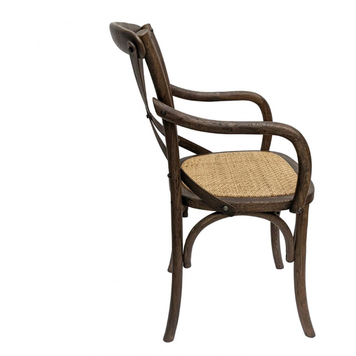Fauteuil bistrot - RESSOURCES marron, INTERIOR'S