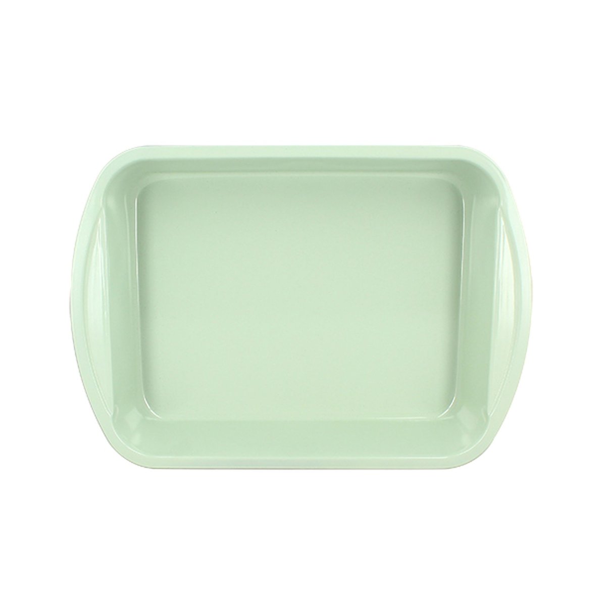 Plat à rotir 40x28cm en acier carbone, COLORAMA céladon, MENASTYL