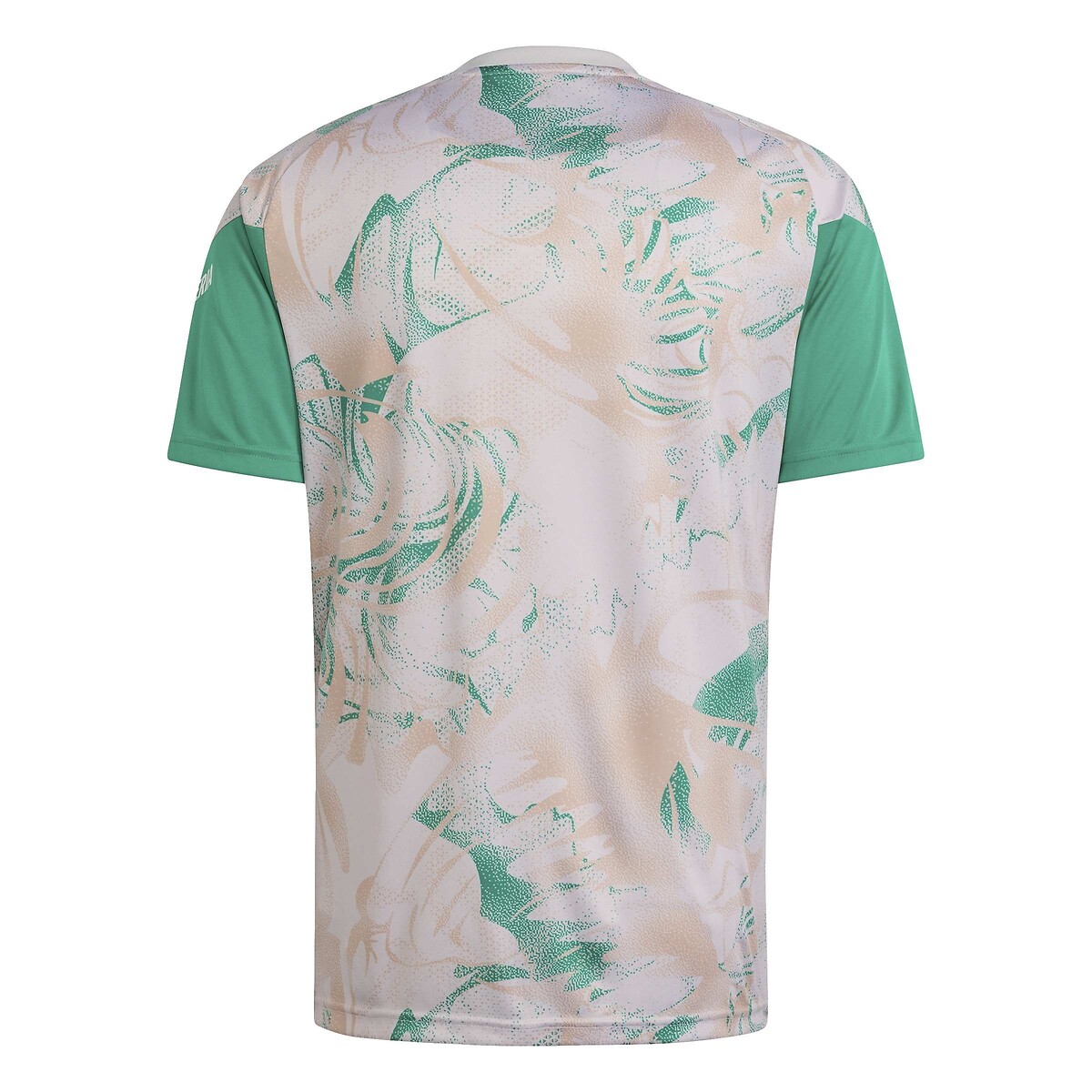 Aufwärmshirt Home Algerien, Weltmeisterschaft 2026 beige, adidas Performance