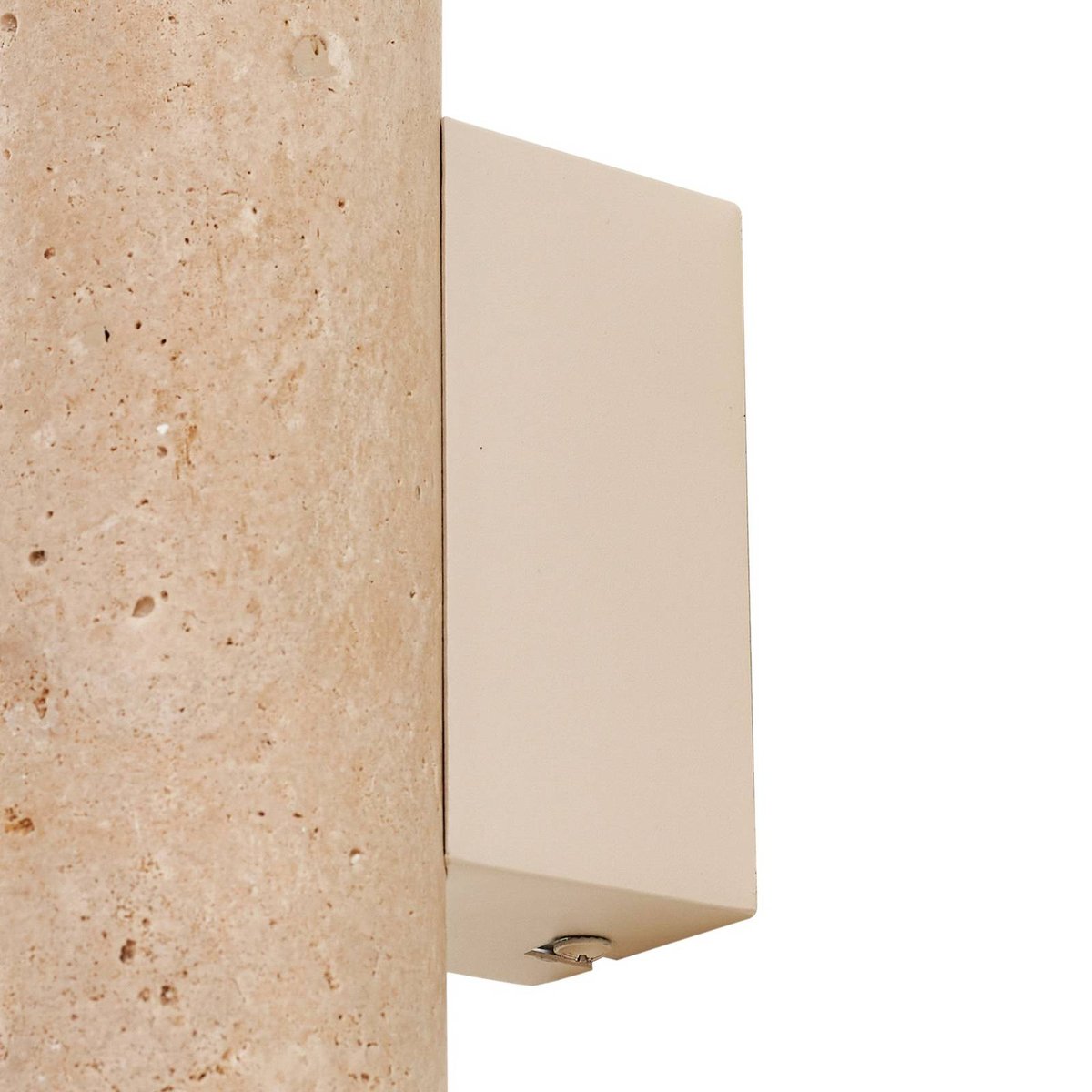 Applique en pierre scandinave, Tavira beige, LUCANDE