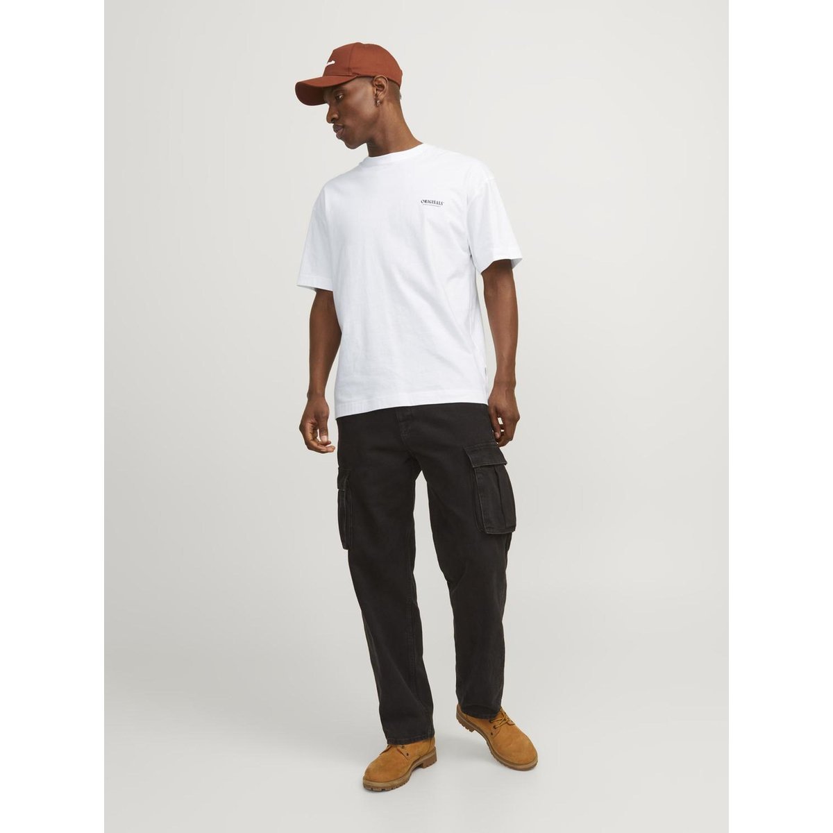 T-Shirt bright white, JACK & JONES