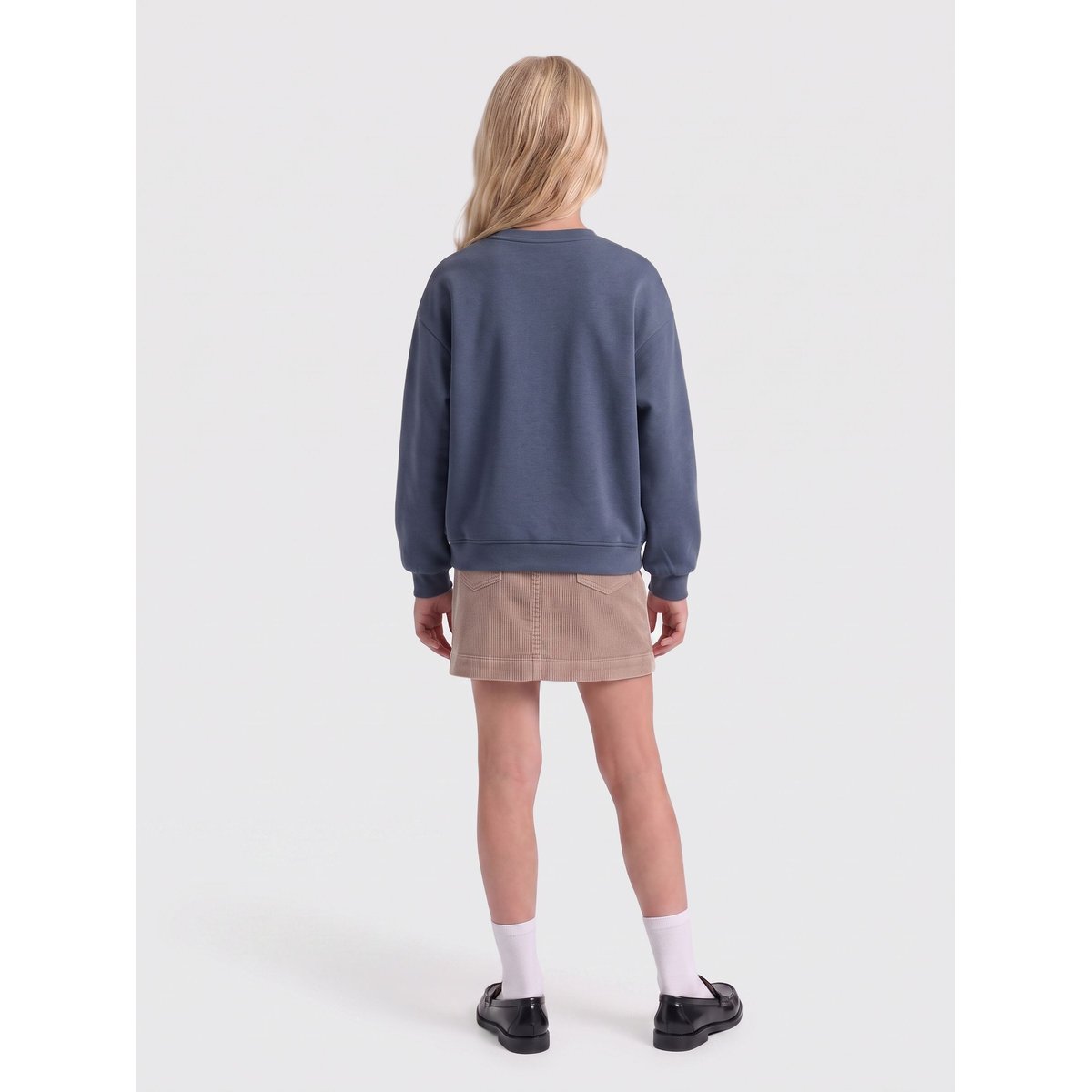Sweat-Shirt ombre blue, KIDS ONLY