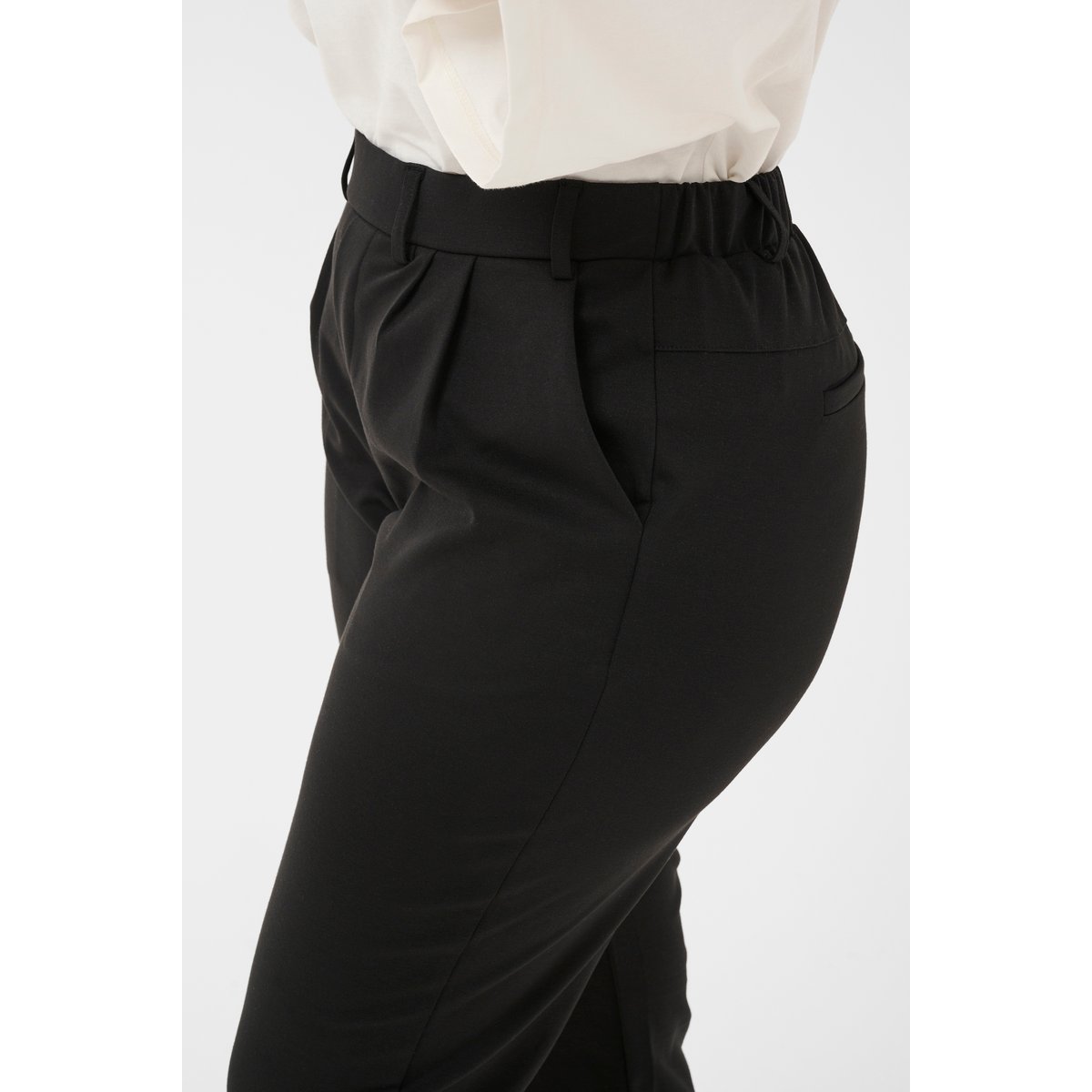 Pantalon Tricoté noir, KAFFE CURVE