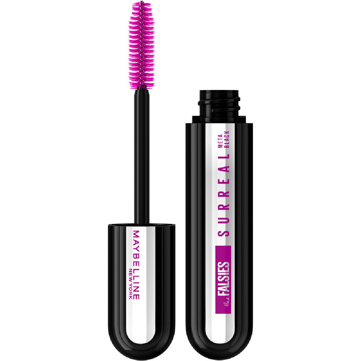 Mascara Meta Black Falsies Surreal meta black, MAYBELLINE NEW YORK
