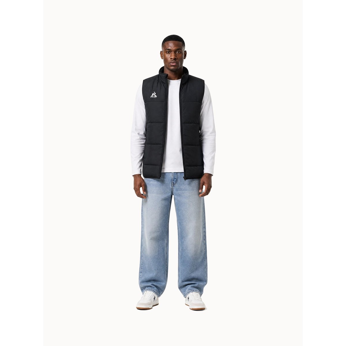 Doudoune sans manche Training black, LE COQ SPORTIF