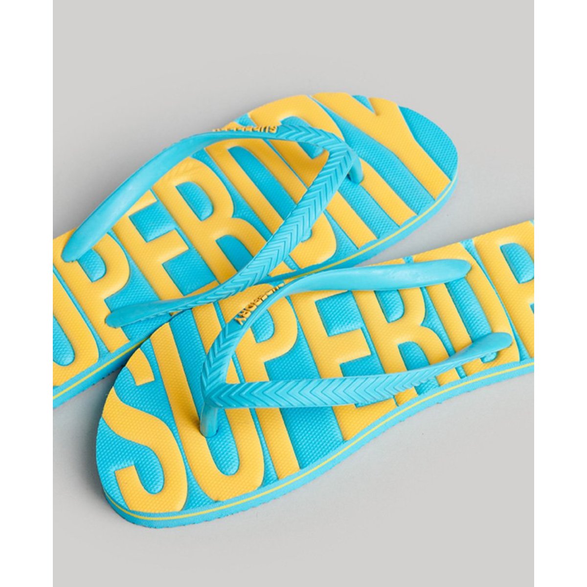 Tongs vintage bleu beach, SUPERDRY