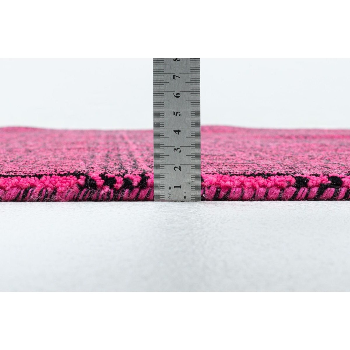 Tapis tissé main en PET recyclé pour l'intérieur et l'extérieur - Kyoto rose, THEKO
