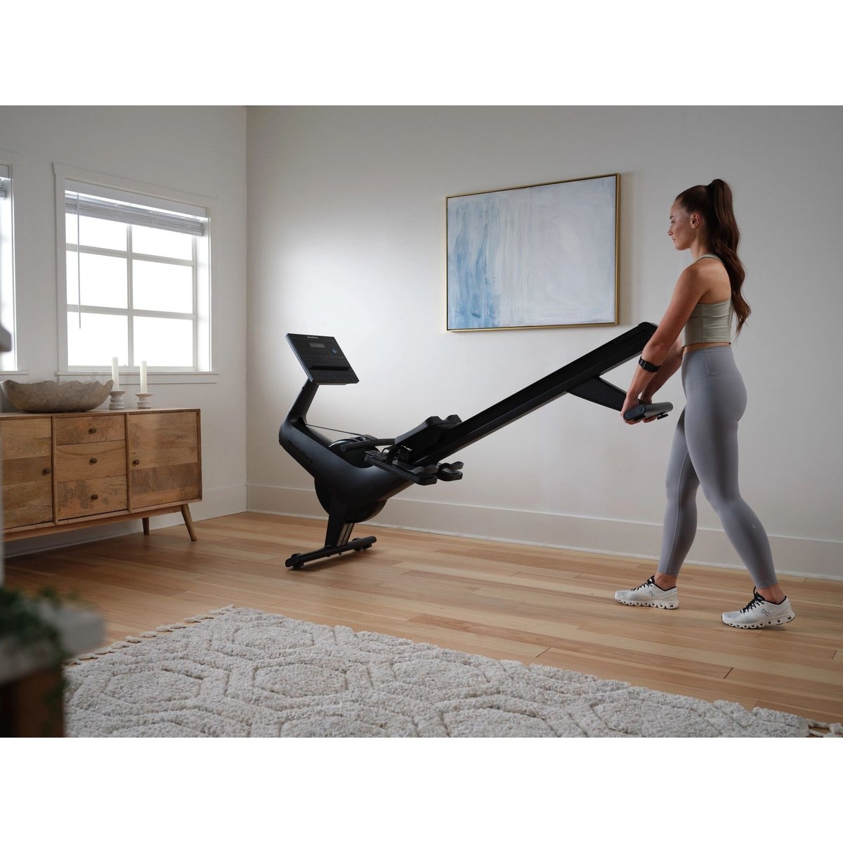 Rameur RW300 / 26 niveaux de résistance noir, NORDICTRACK