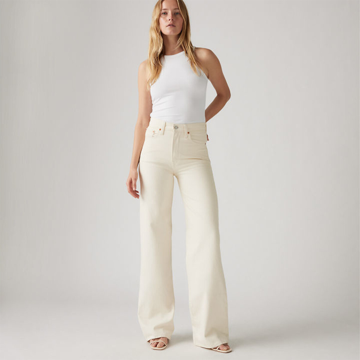 Jean Ribcage Wide Leg barely freezing, LEVI'S