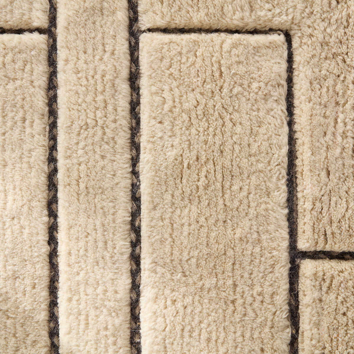 Stauro Hand-Knotted Rug ivory/grey, AM.PM