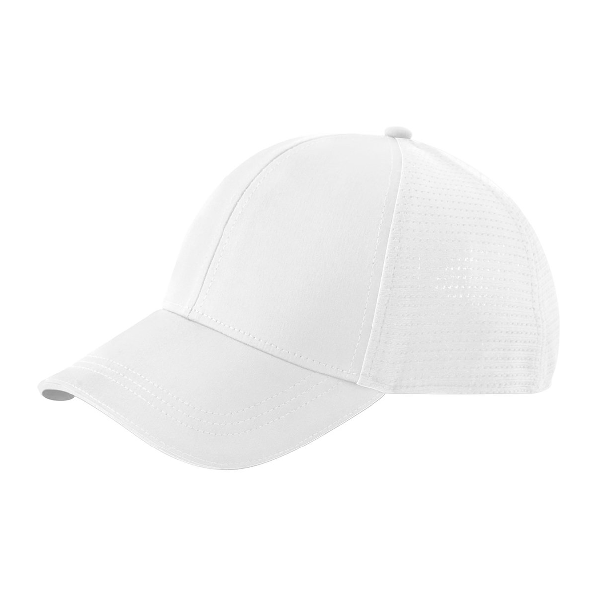 Casquette de baseball motif/style détail contrasté CLUB blanc, BEECHFIELD