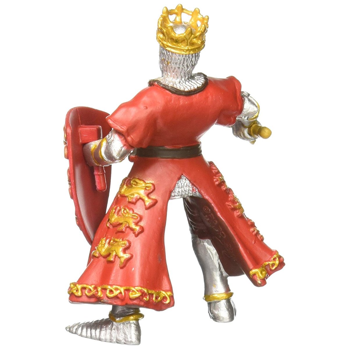 Figurine Roi Richard rouge rouge, PAPO