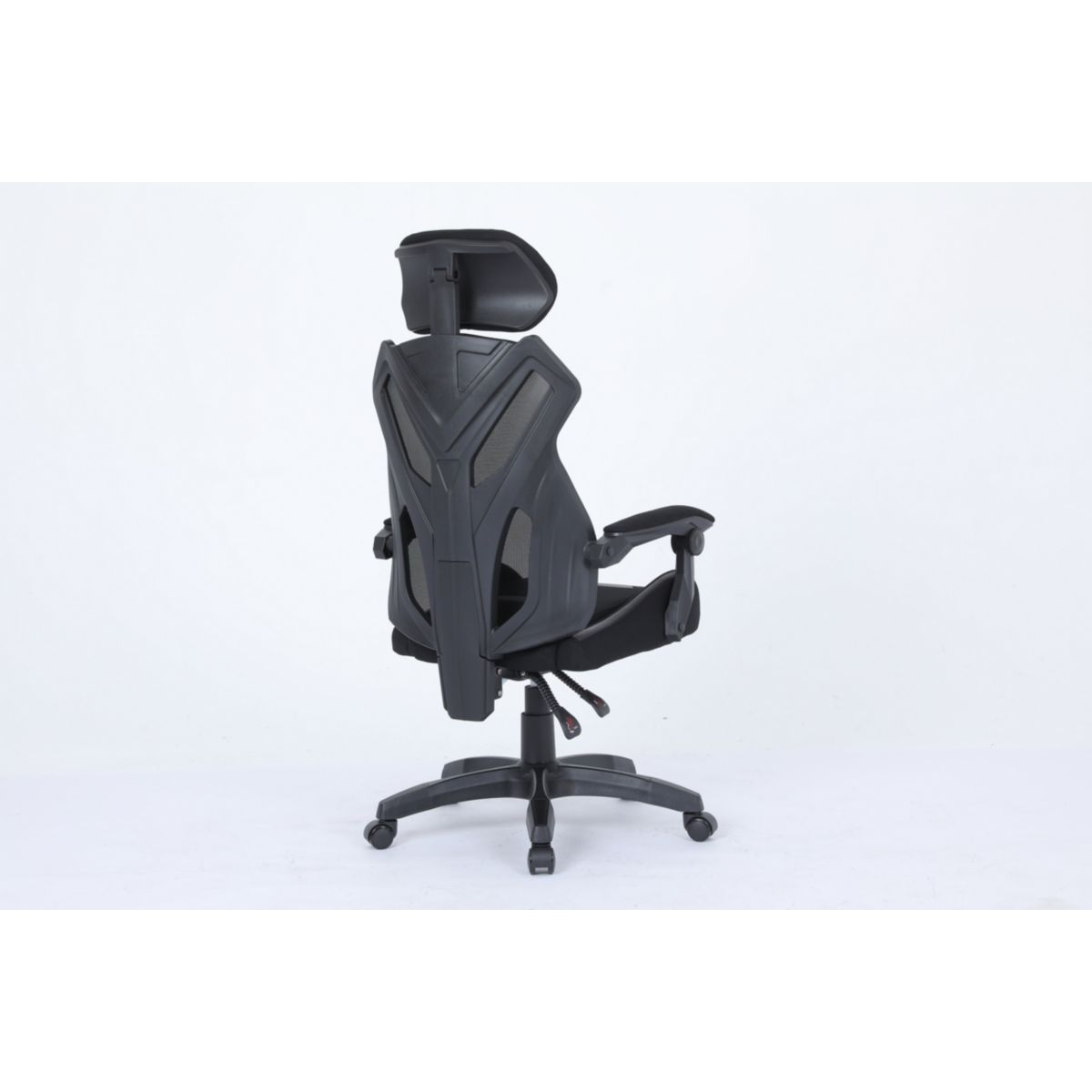 Chaise gaming KS BARIUM BLACK couleur unique, THE G-LAB