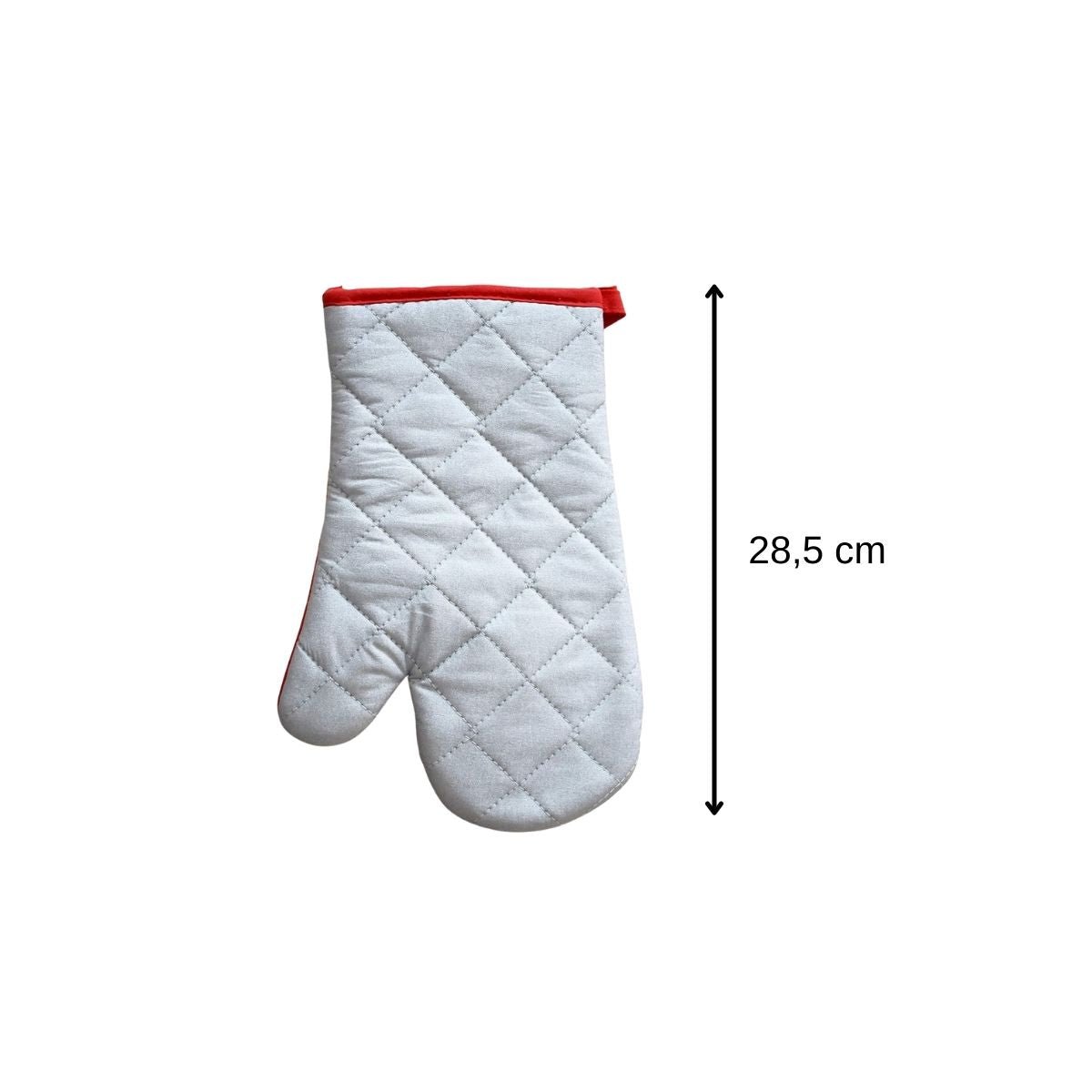 Gant de cuisine gris,rouge, FACKELMANN