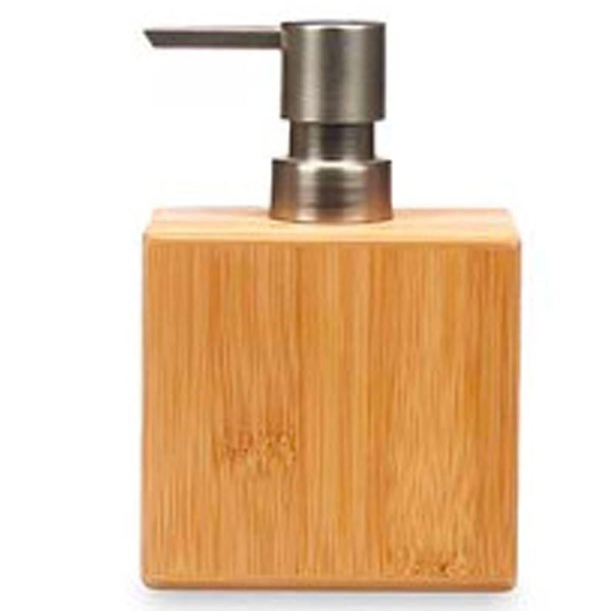 Distributeur de savon en bambou 5.5x9.5x15cm bois, WADIGA
