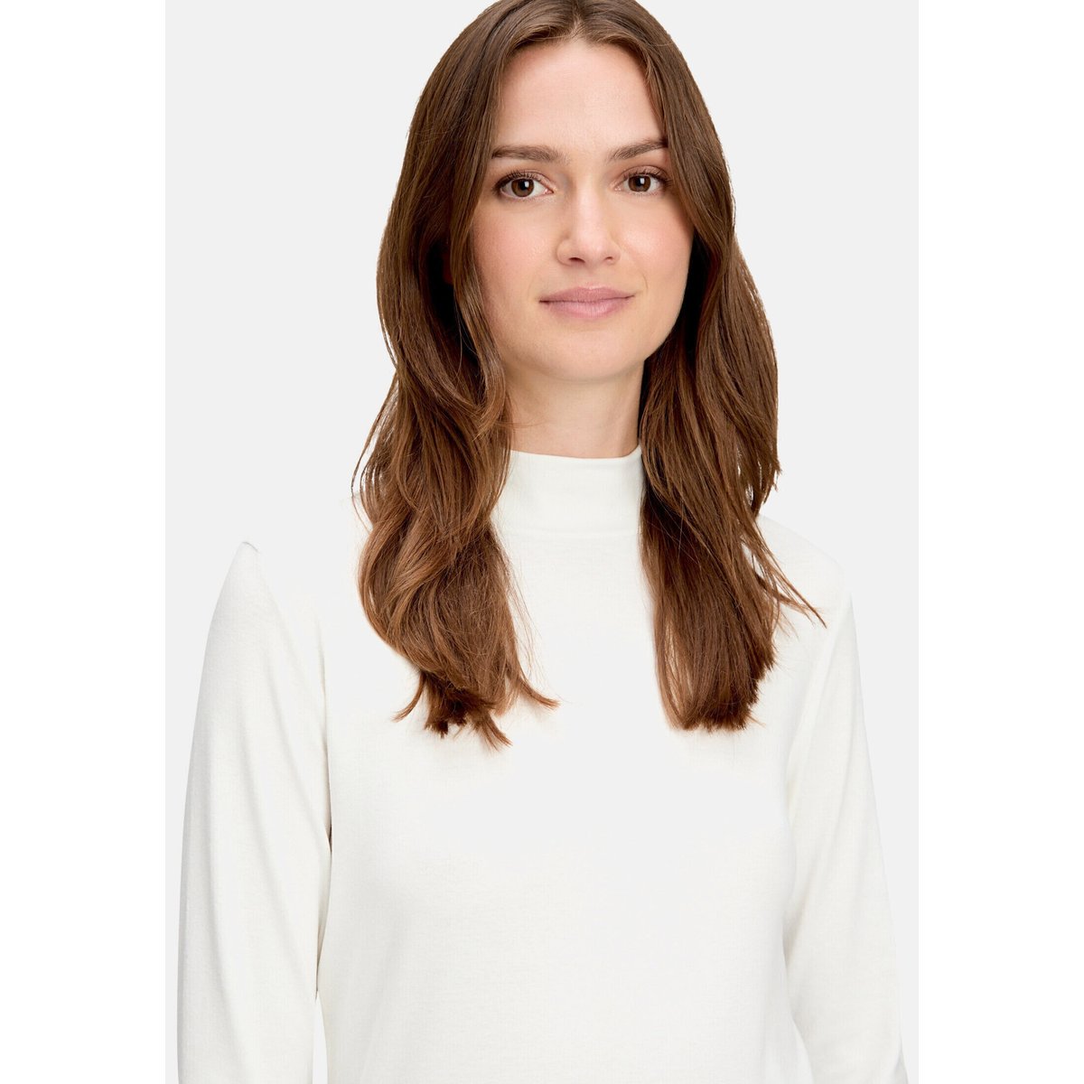 T-shirt basique à col blanc, CARTOON