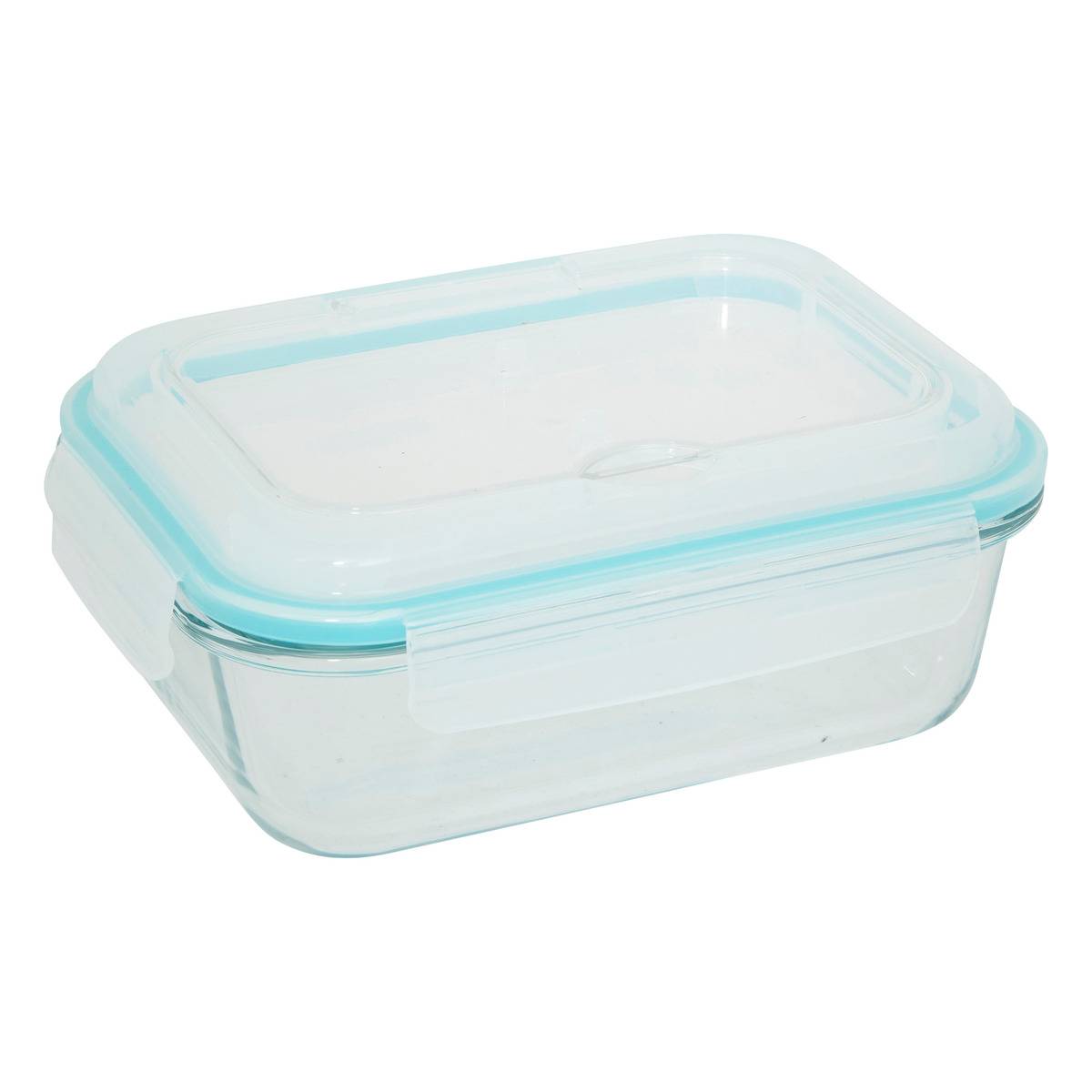 Lunch box en verre avec couverts CLIPEAT VERRE transparent, 5FIVE SIMPLY SMART