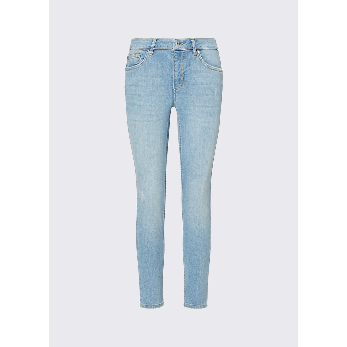 Jean skinny cropped denim bleu foncé, LIU JO