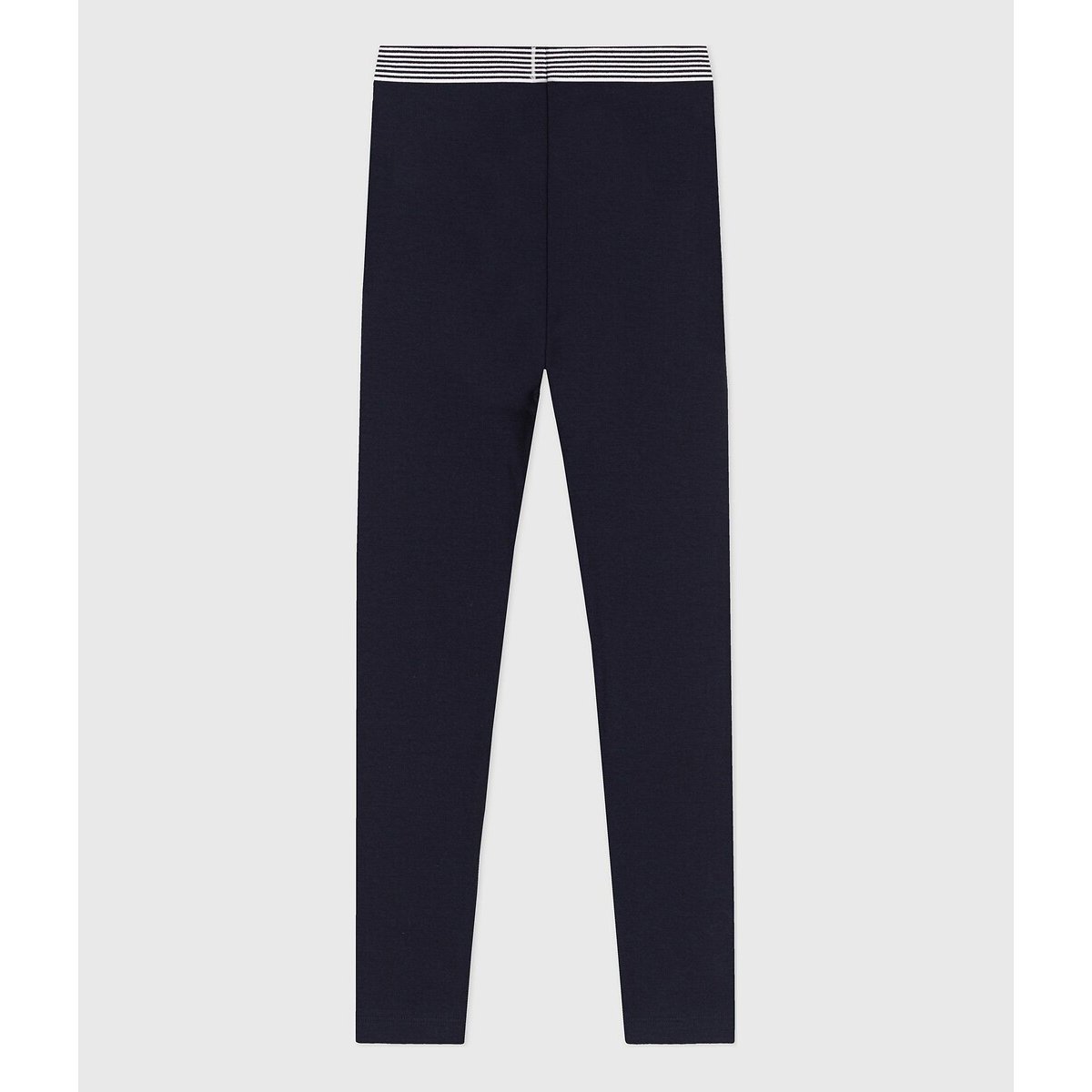 Jeggings em algodão marinho, PETIT BATEAU