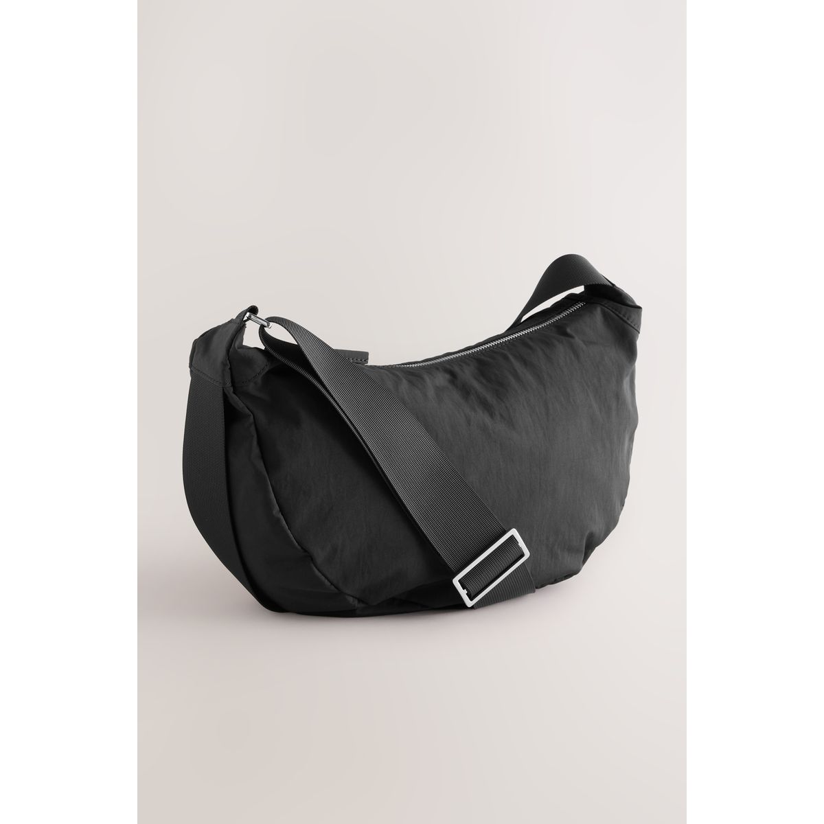 Grand sac à bandoulière noir, NEXT