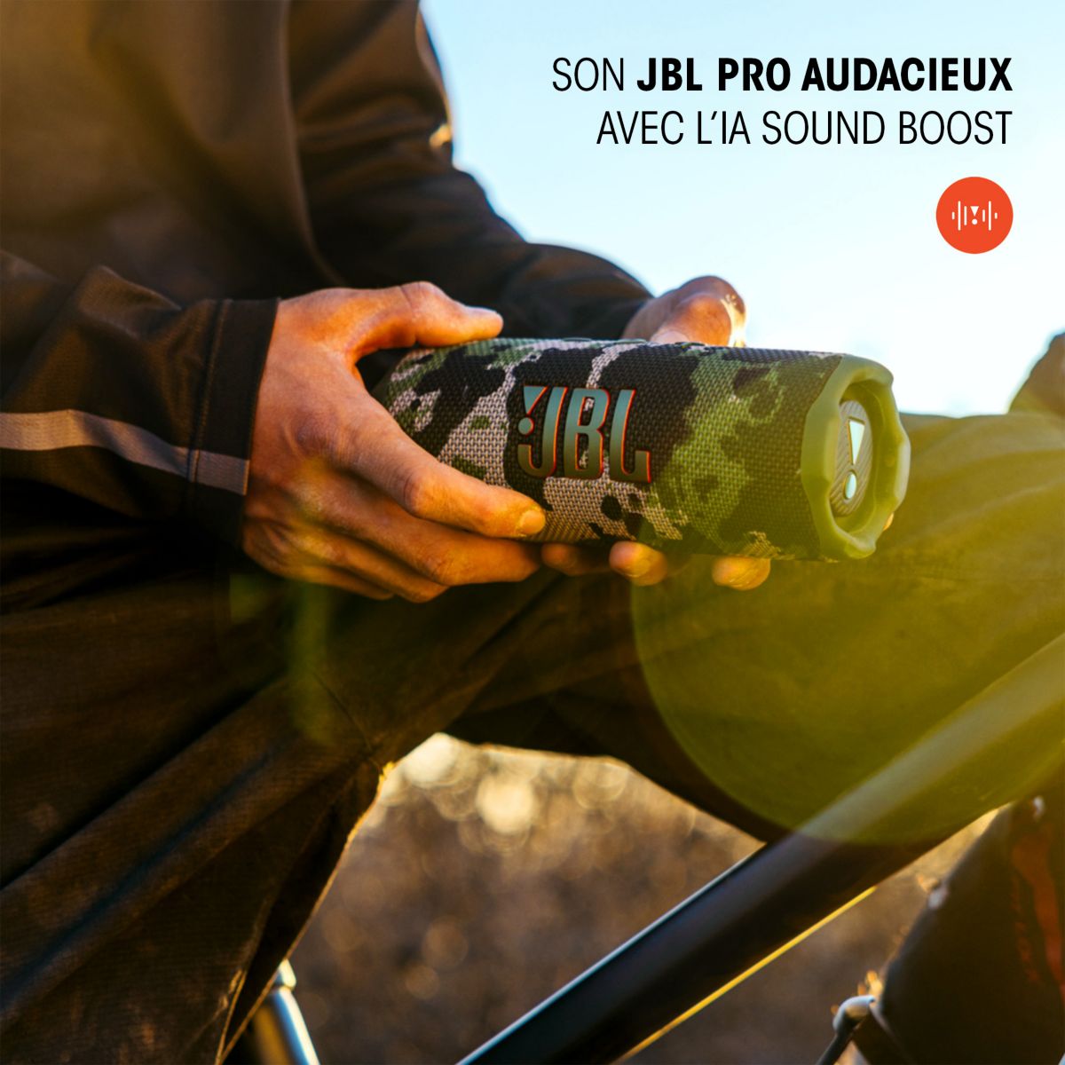 Enceinte portable Flip 7 Camouflage squad, JBL
