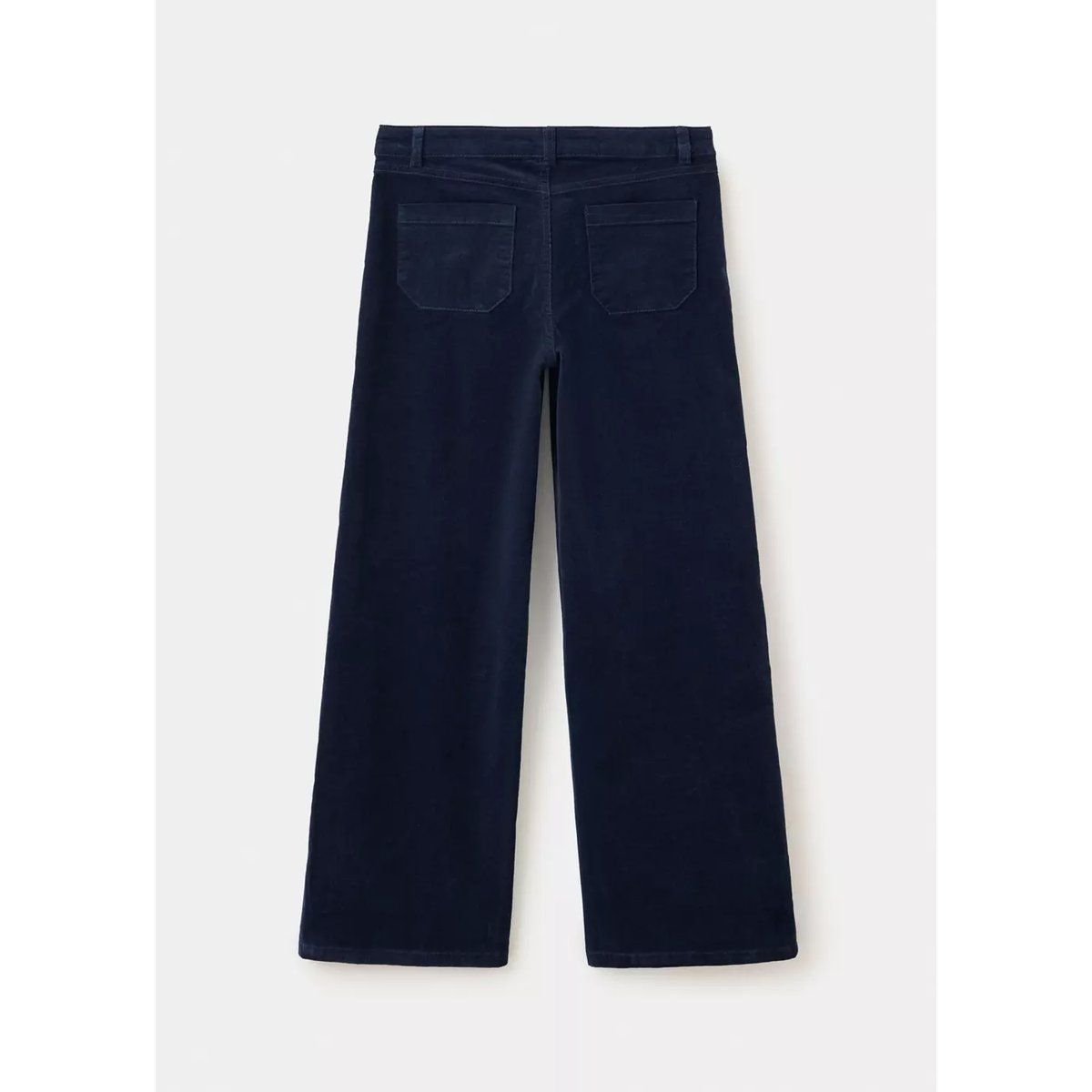 Pantalon droit velours côtelé bleu marine, MANGO KIDS