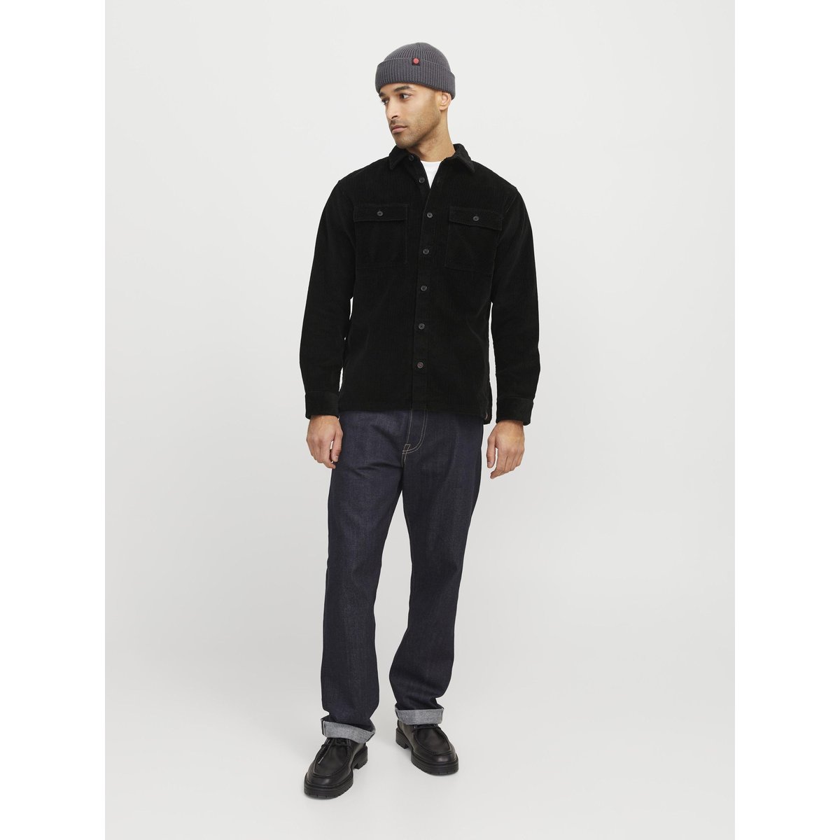 Surchemise black 3, JACK & JONES