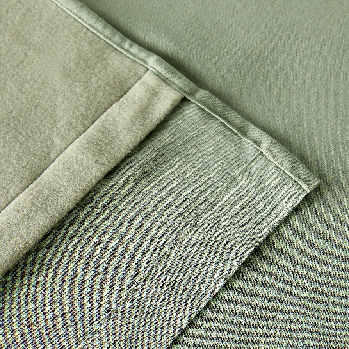 Lincot Linen/Cotton Concealed Tab Top Thermal Curtain laurel, LA REDOUTE INTERIEURS