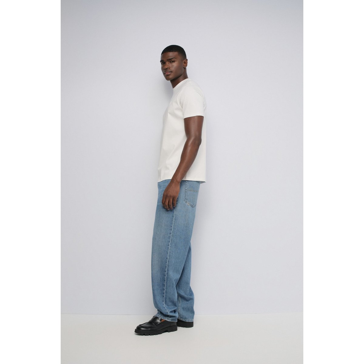 T-SHIRT AVEC BRANDING blanc, SALSA JEANS