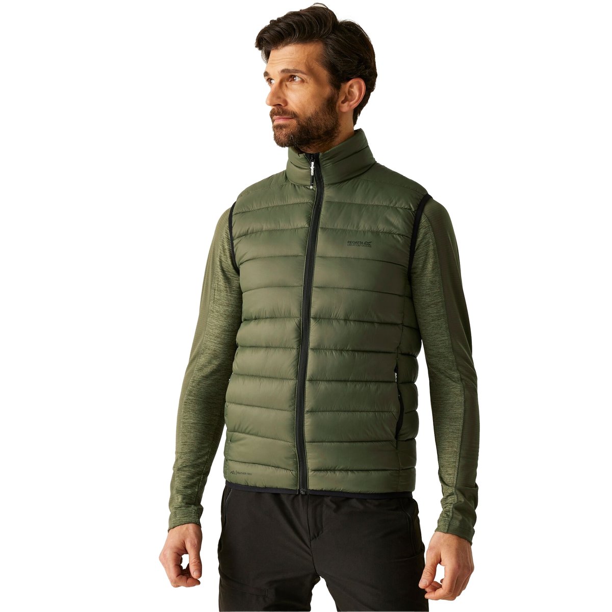 Veste matelassée sans manches MARIZION vert olive, REGATTA