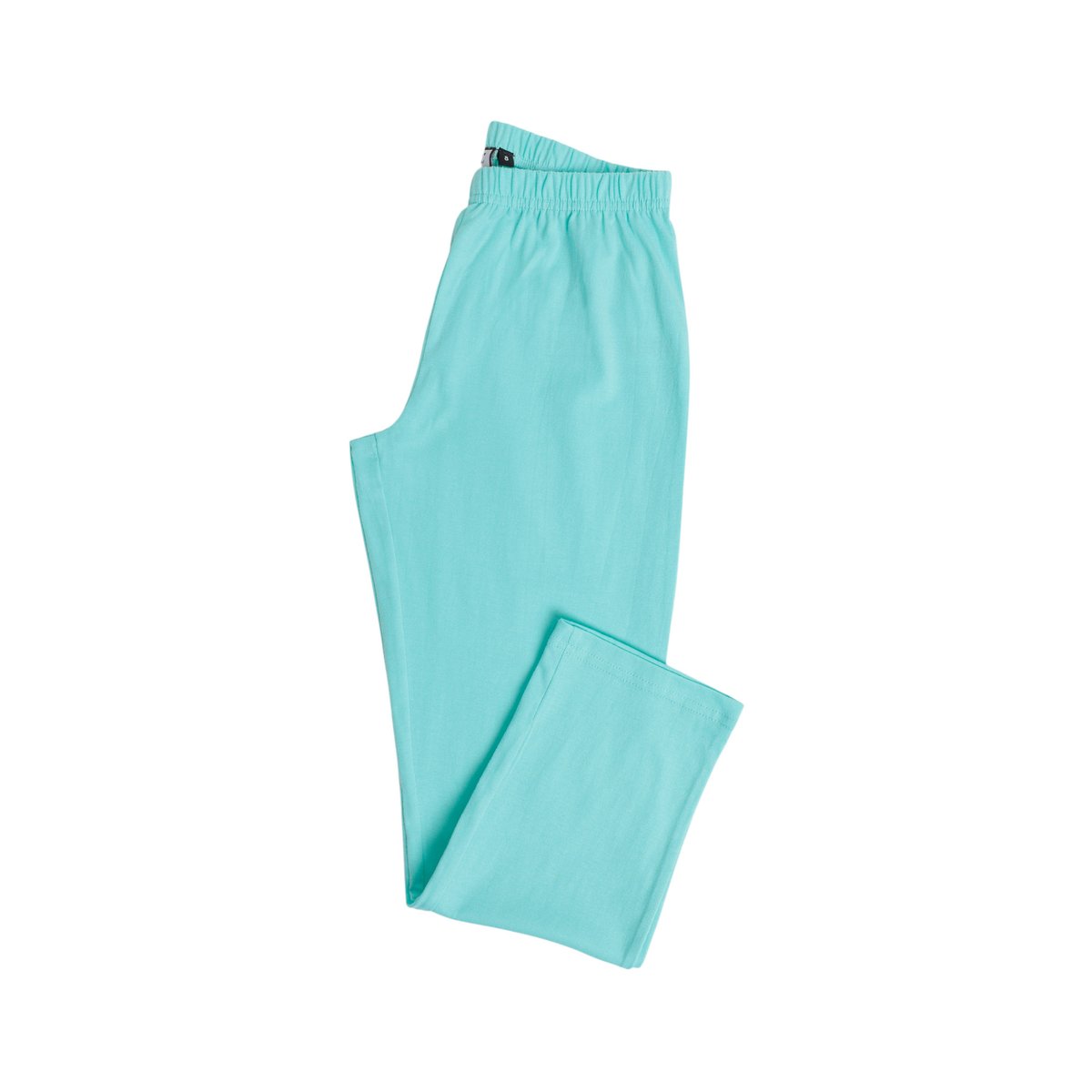Pyjama pantalon top manches longues New Day Plan bleu turquoise, ADMAS