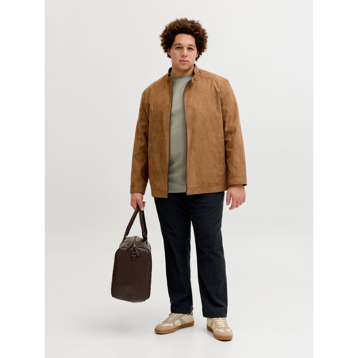 T-Shirt vetiver, JACK & JONES